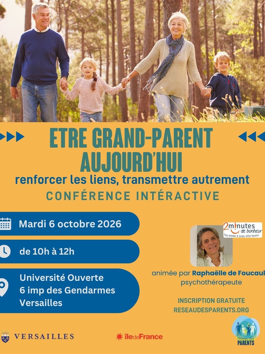 Conférence “Etre grand-parent aujourd’hui”