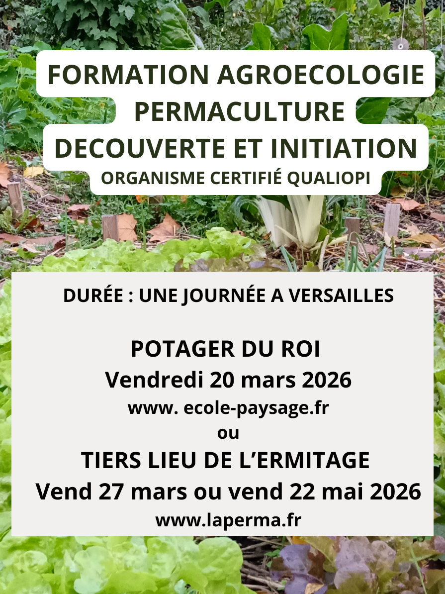 FORMATION AGROECOLOGIE PERMACULTURE