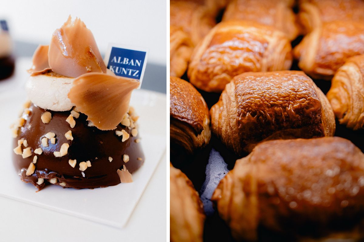 Des pâtisseries d'Alban Kuntz à Versailles