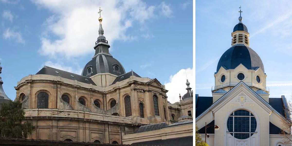 Cathédrale Saint Louis et Église Sainte Jeanne d'Arc