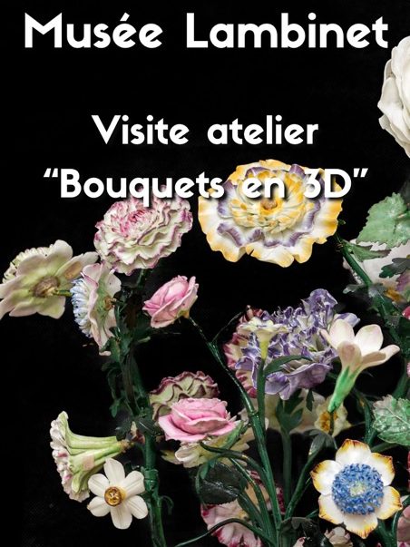 Visite-atelier Bouquets en 3D