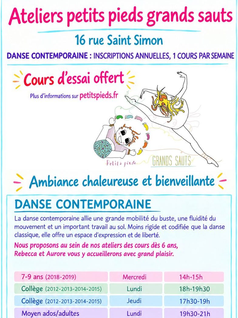 Connaissez-vous la danse contemporaine?