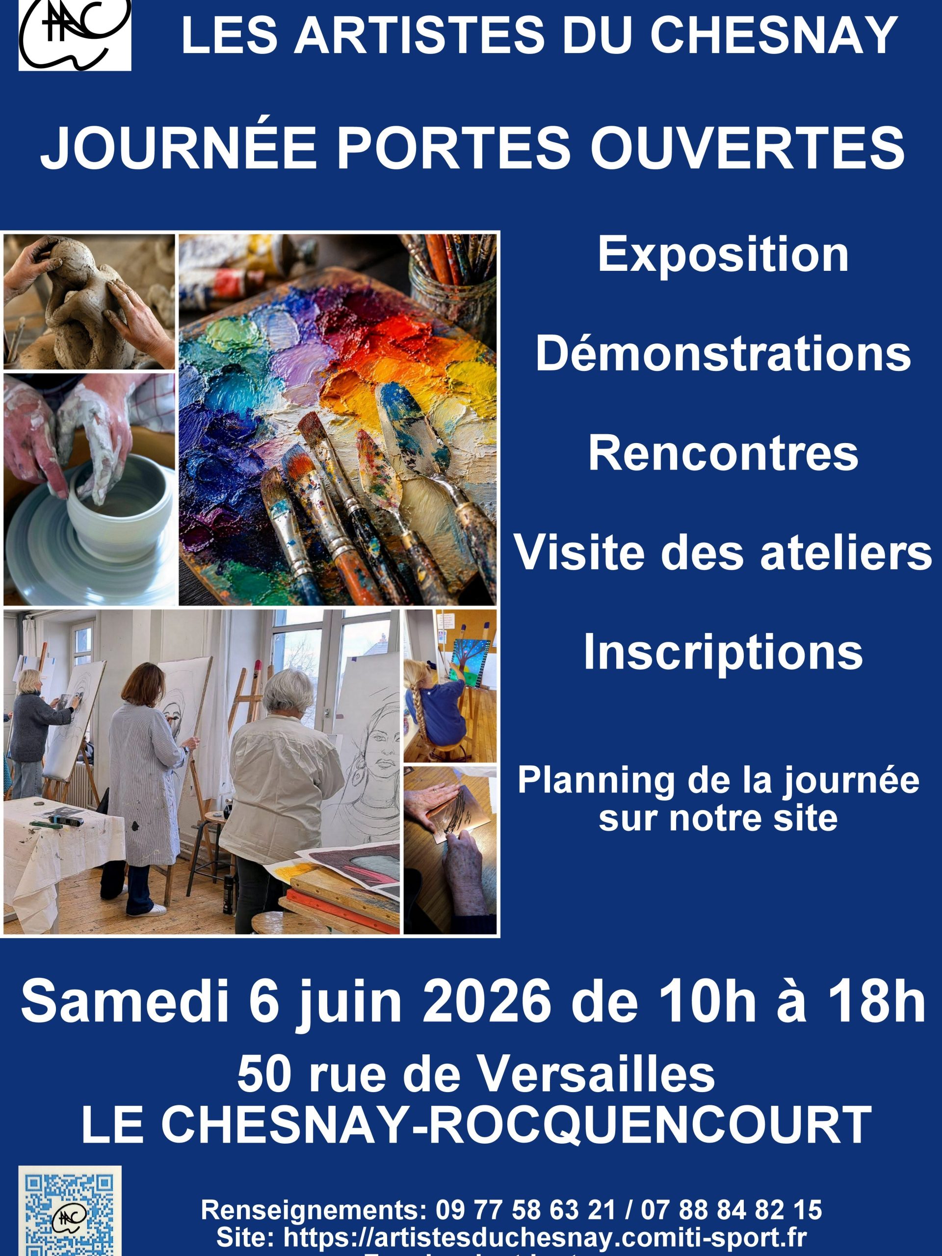 JOURNÉE PORTES OUVERTES DES ARTISTES DU CHESNAY