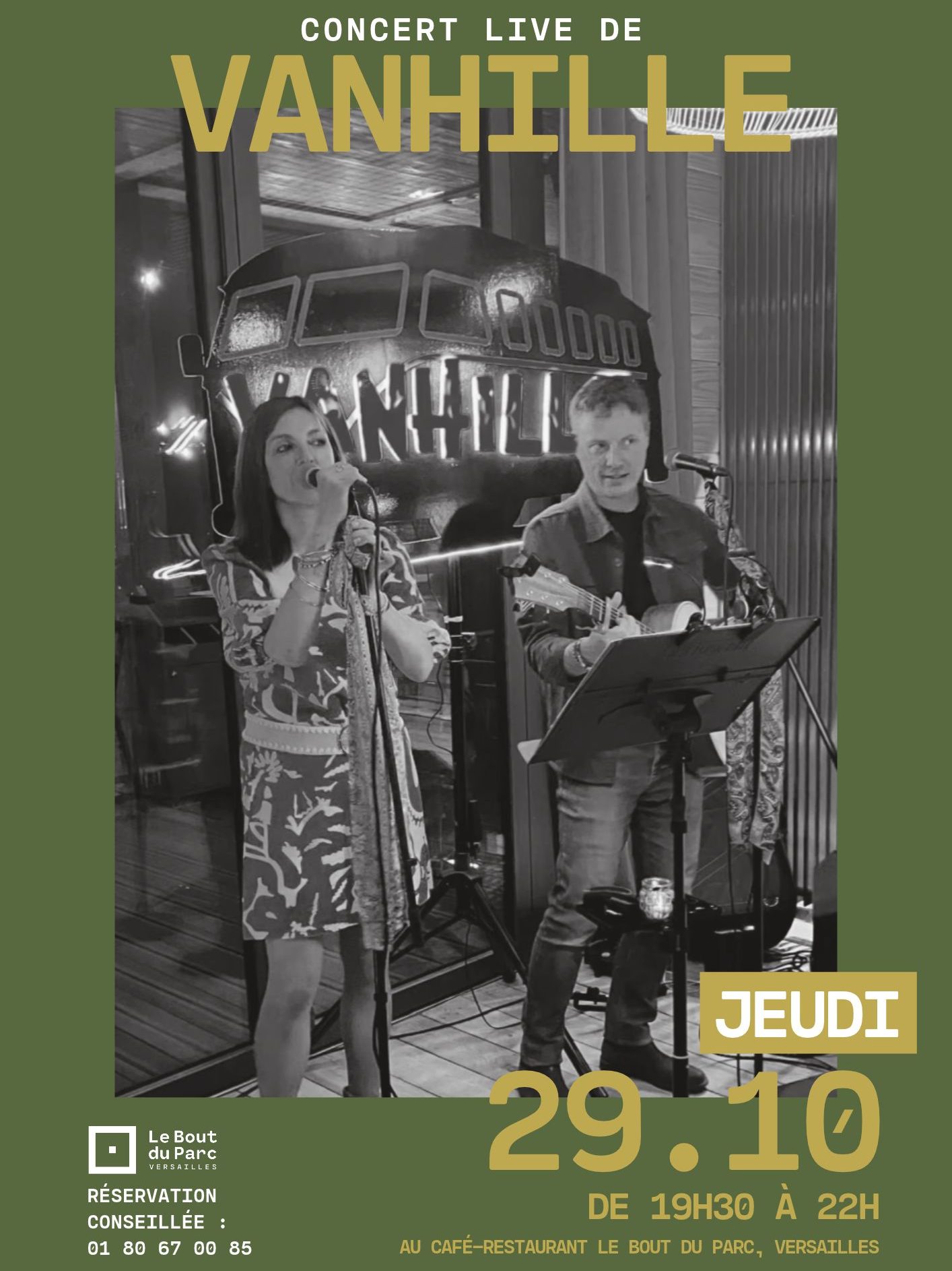 Concert du jeudi – Le Bout du Parc