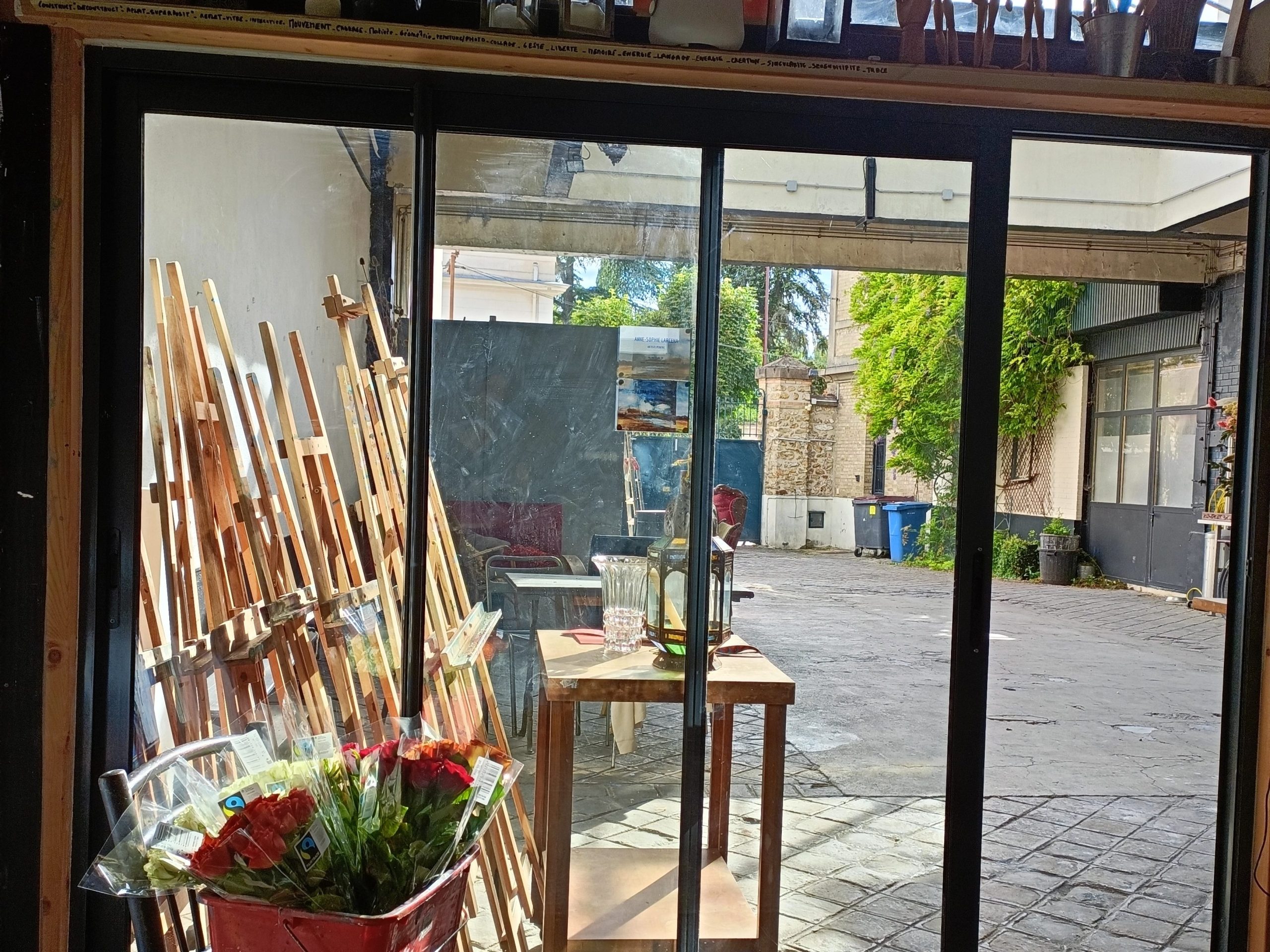 Photo La tangente, atelier d’artiste Anne-Sophie Larcena