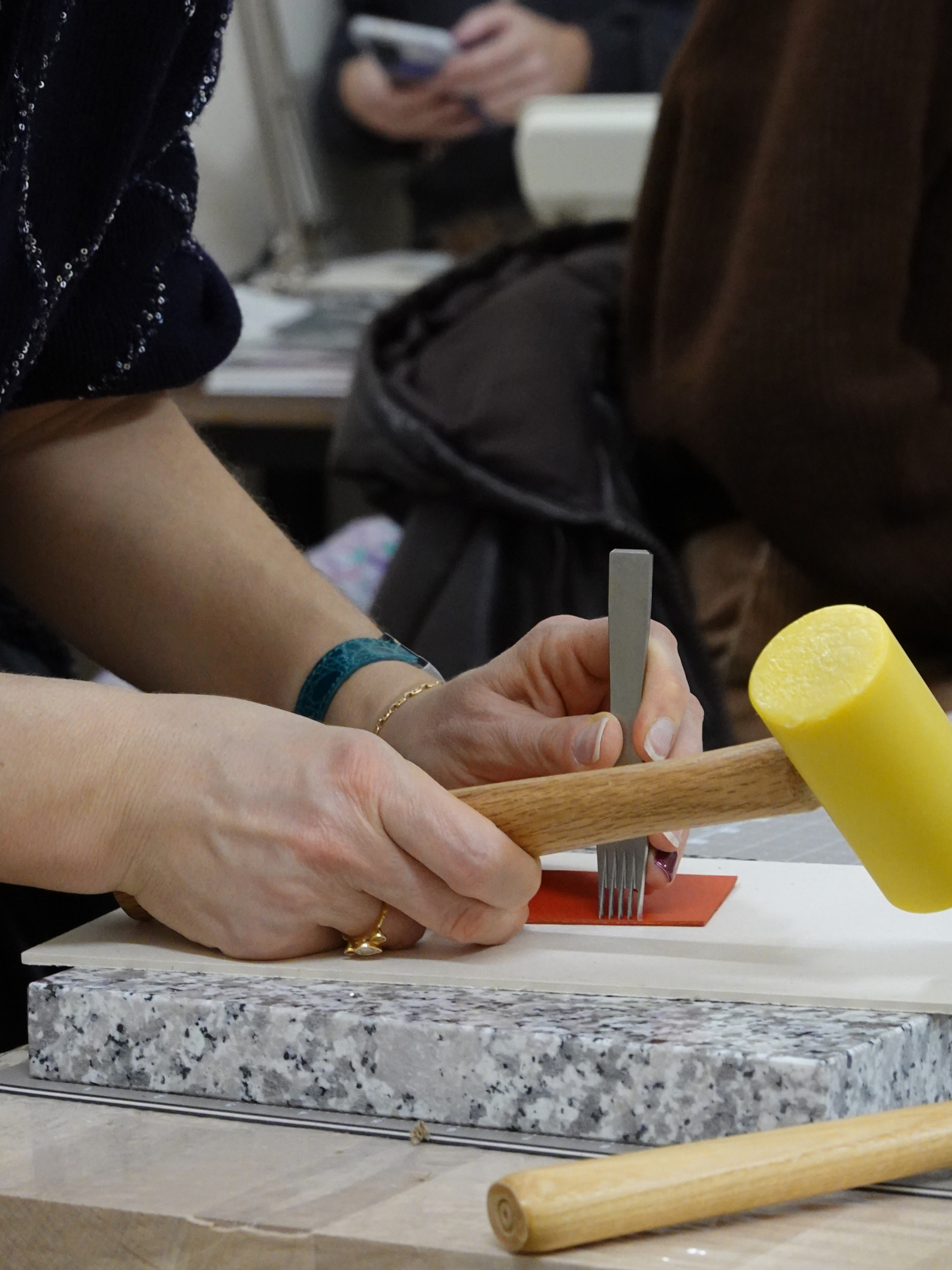 Atelier d’initiation à la maroquinerie