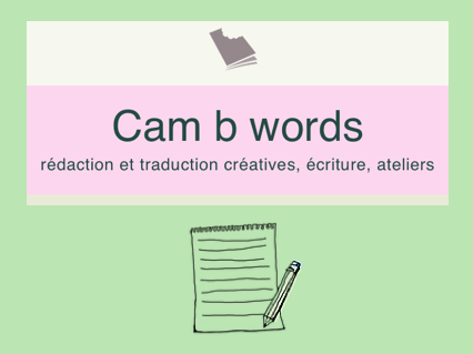 Photo Cam b words – rédaction et traduction créatives