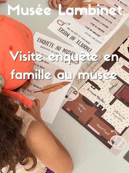 Visite-enquête en famille au musée